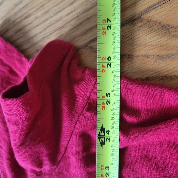 Red Graphic Heart Womens T-Shirt Size 22/24 By Ellos - Picture 4 of 5